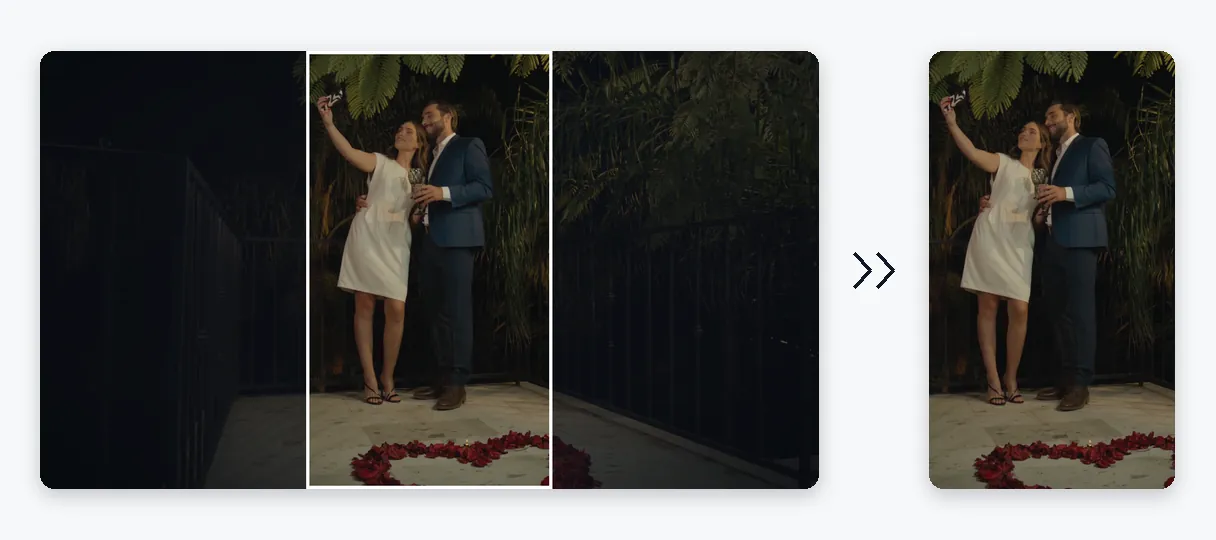 Vantaggio — Ridimensiona video per Instagram: Reel, Storie e Post