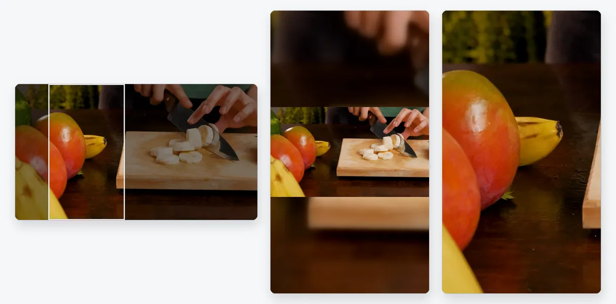 Vantaggio — Ridimensiona video per Pinterest: formati video 9:16 e 2:3 per Pin
