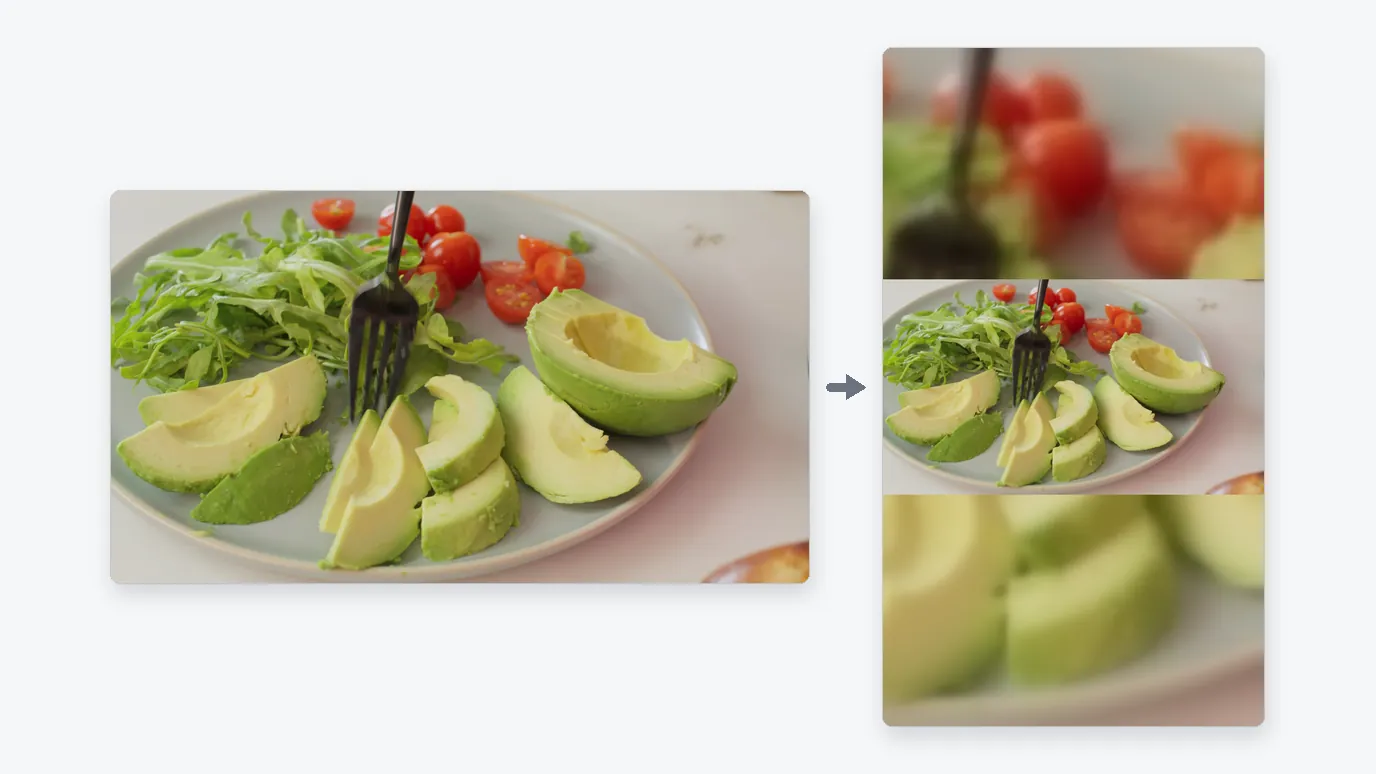 Risultato di esempio — Ridimensiona video per Pinterest: formati video 9:16 e 2:3 per Pin