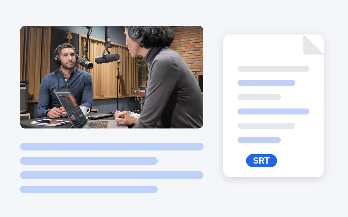 Vorteil — Voice-over-Übersetzung für Video: klare Dolmetscherstimme