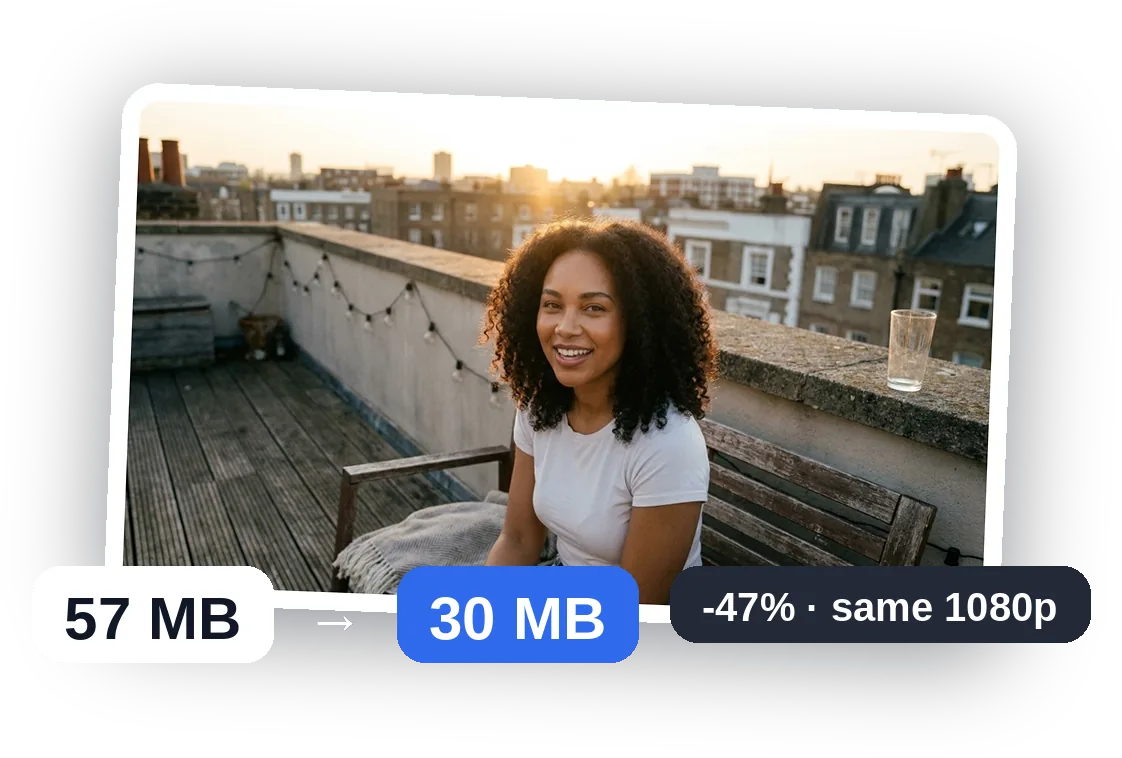 Demo — Compresor de vídeo: comprime vídeos sin perder calidad