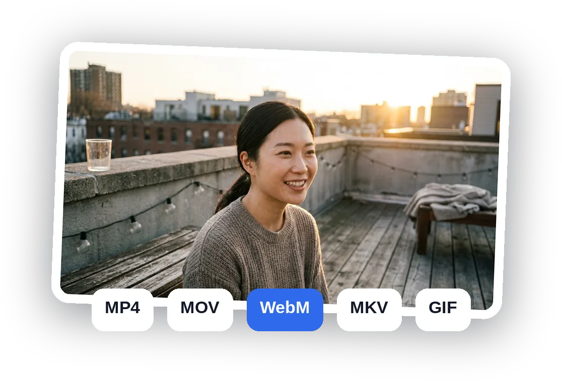Demo — Convertitore video – MP4, MOV, AVI, WebM, gratis online